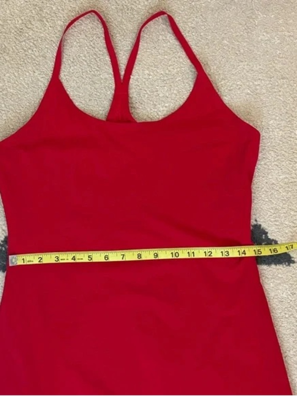 Outdoor Voices Exercise Dress in Red - Picture 8 of 10